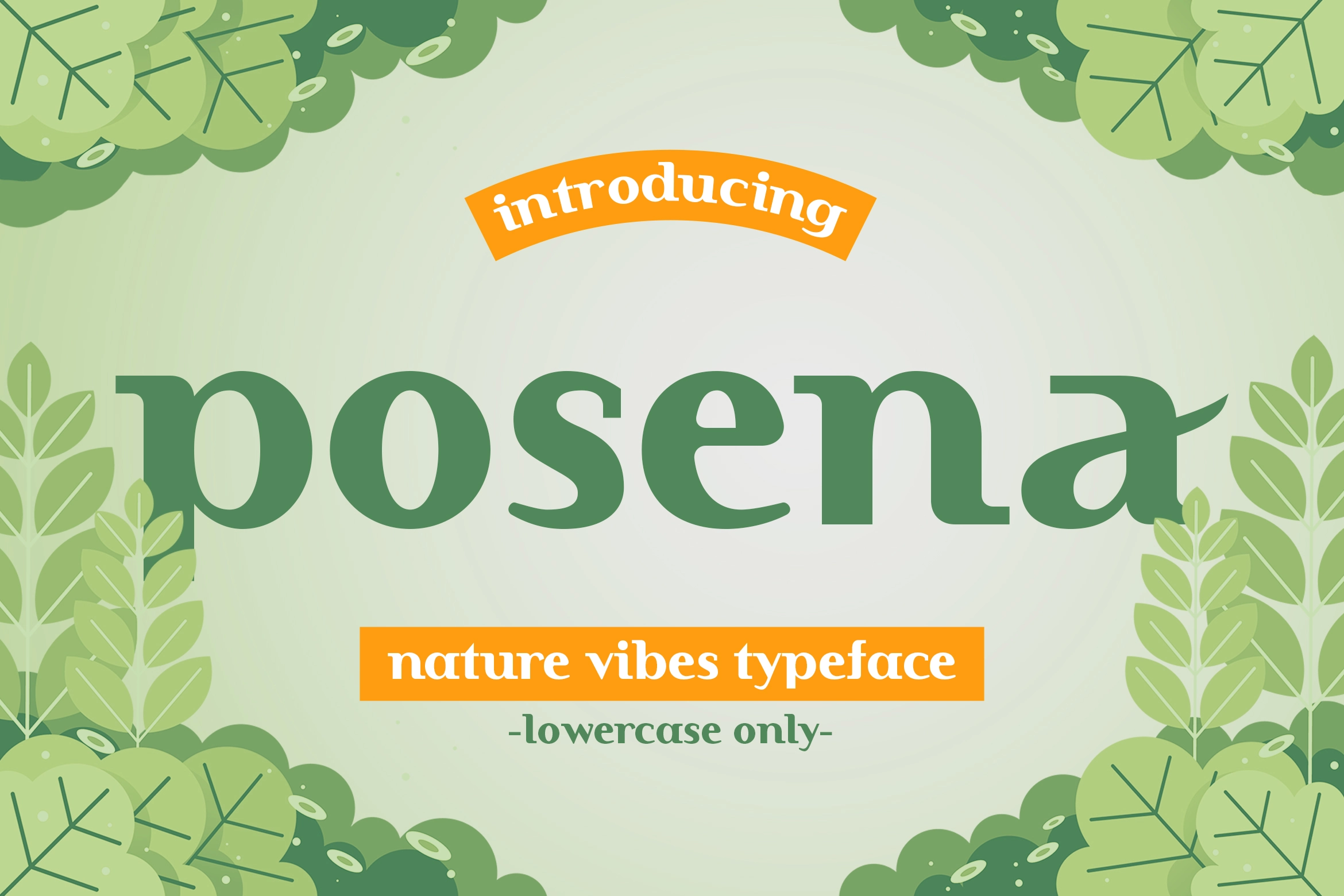 Posena 1 Nature Font